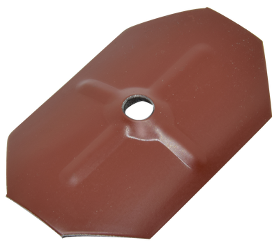 ROND.OTTAG. ACC. 75X50 - ROSSO SIENA