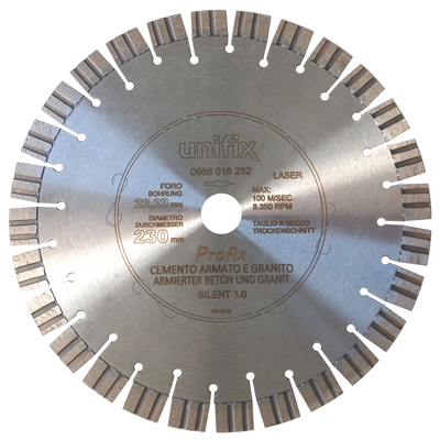 DIS.DIAM.PROFIX SILENT3.0 - 230MM