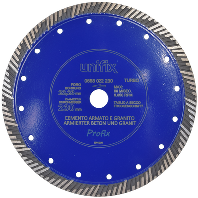 DIS.DIAM.PROFIX GRAN. C.ARM.TURBO Ø230MM