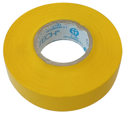NAS.ISOL.PVC IMQ GIALLO  19MMX25M