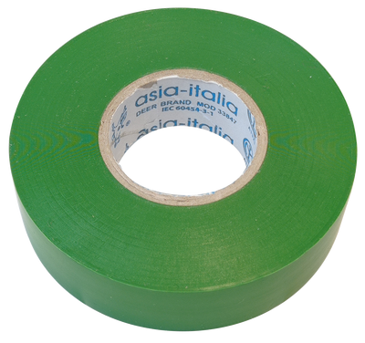 NAS.ISOL.PVC IMQ VERDE   19MMX25M